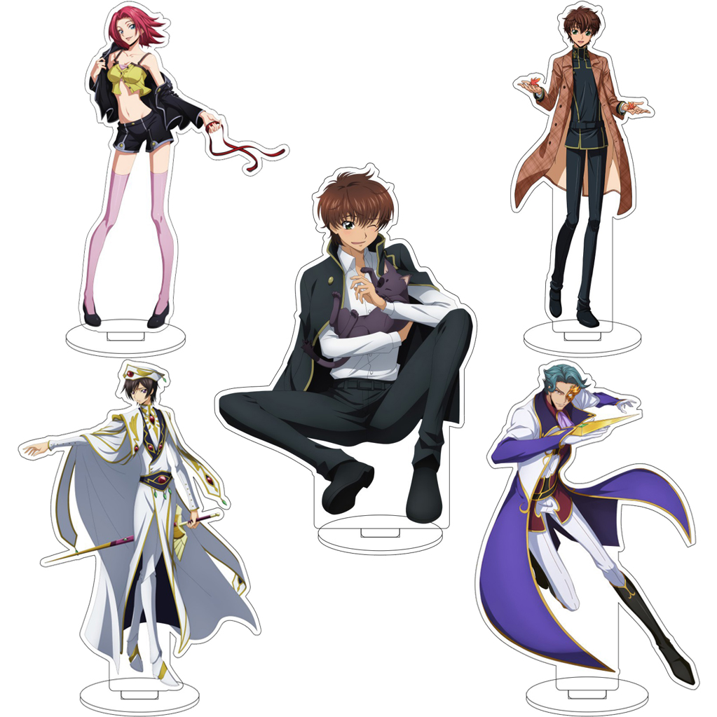 Figma Stand Set - 16 см, аниме «Код Гейс: Лелуш
