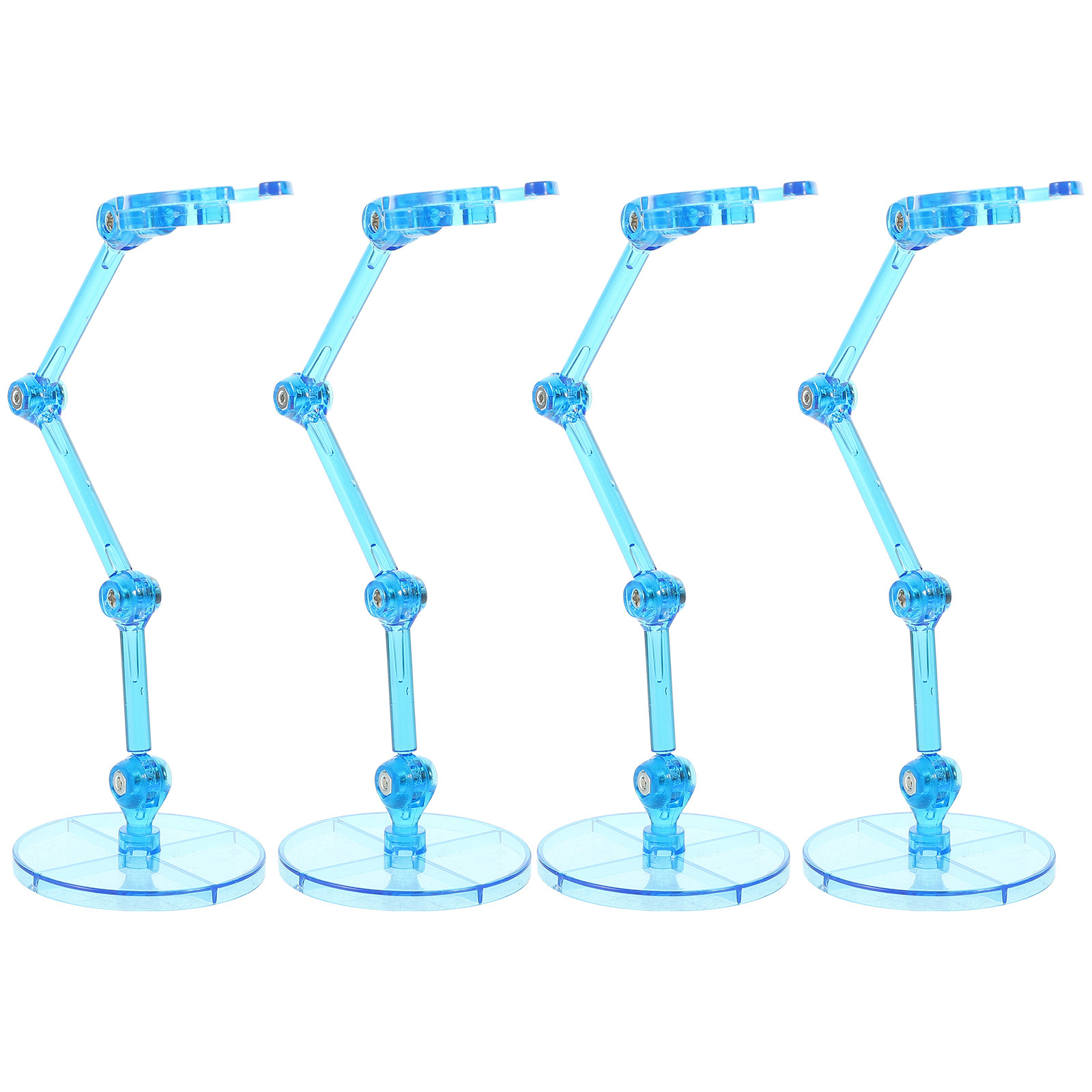 Action Figure Stand - 4 шт. пластиковых подставок для демонстрации