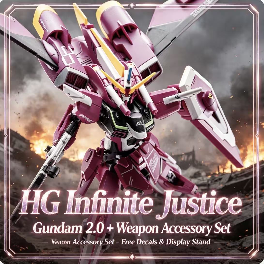 231 HG 1/144 Infinite Justice  – обзор и цена Bandai Model Gundam Hg