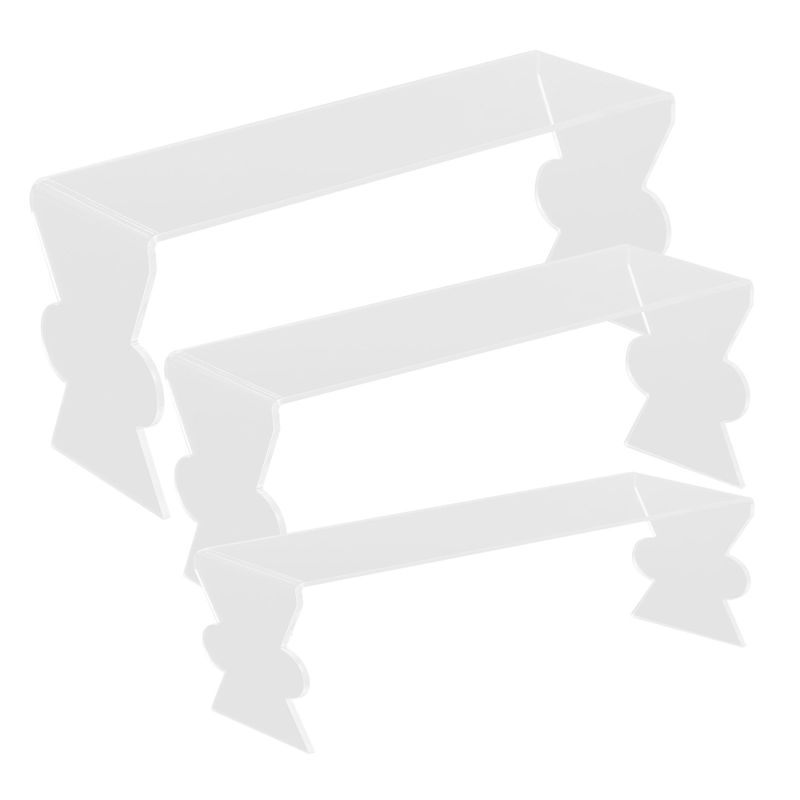 Набор из 3 акриловых подставок – обзор и цена Display Risers Set